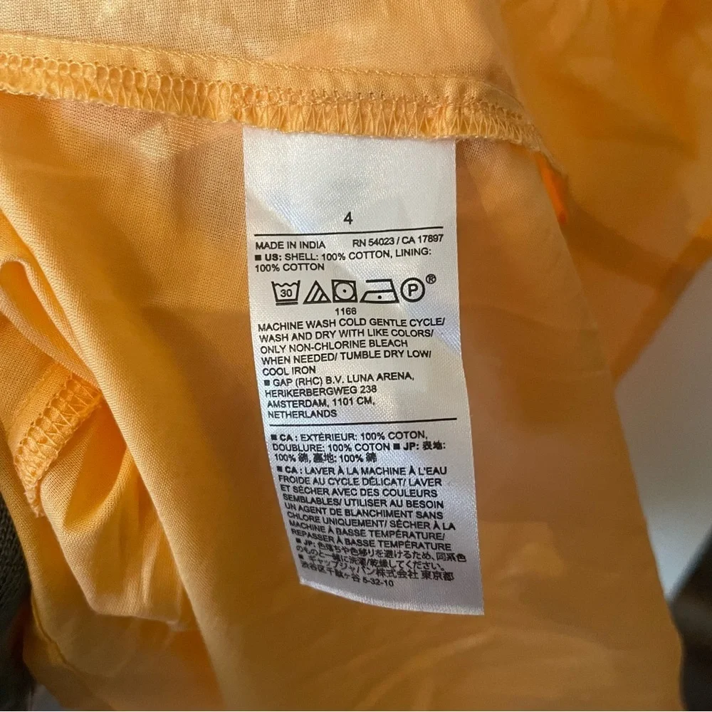 Banana Republic Orange Maxi Dress - Picture 9 of 10